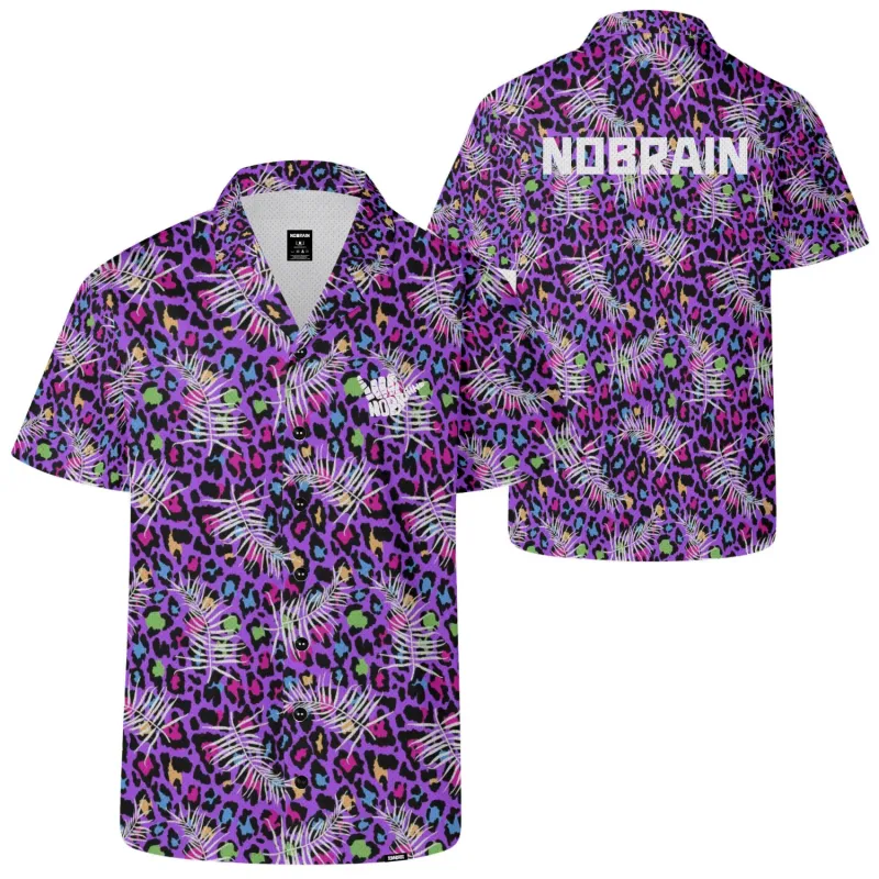 NOBRAIN - Chemise "Purple disco !"