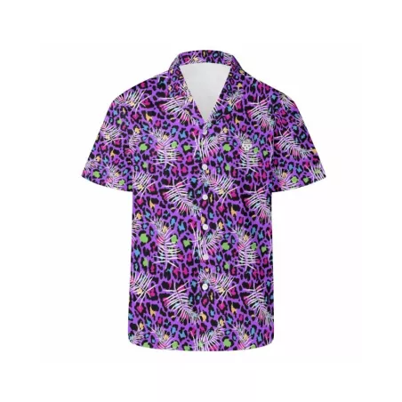 NOBRAIN - Chemise "Purple disco !"
