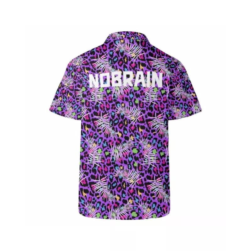 NOBRAIN - Chemise "Purple disco !"