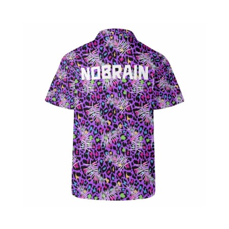 NOBRAIN - Chemise "Purple disco !"