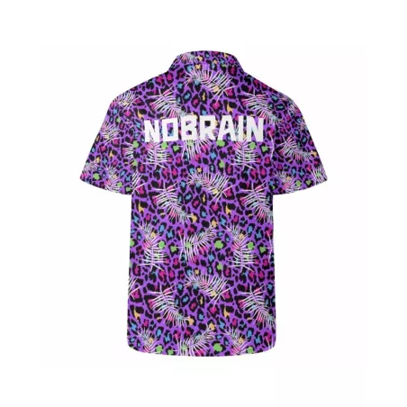 NOBRAIN - Chemise "Purple disco !"