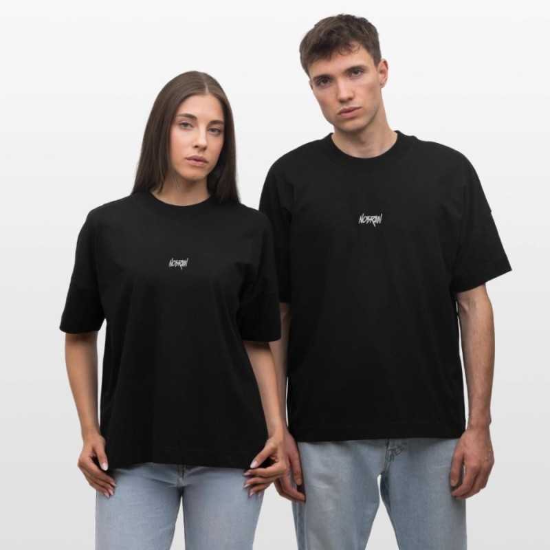 NOBRAIN - T-shirt bio oversize BOYS DON'T THINK